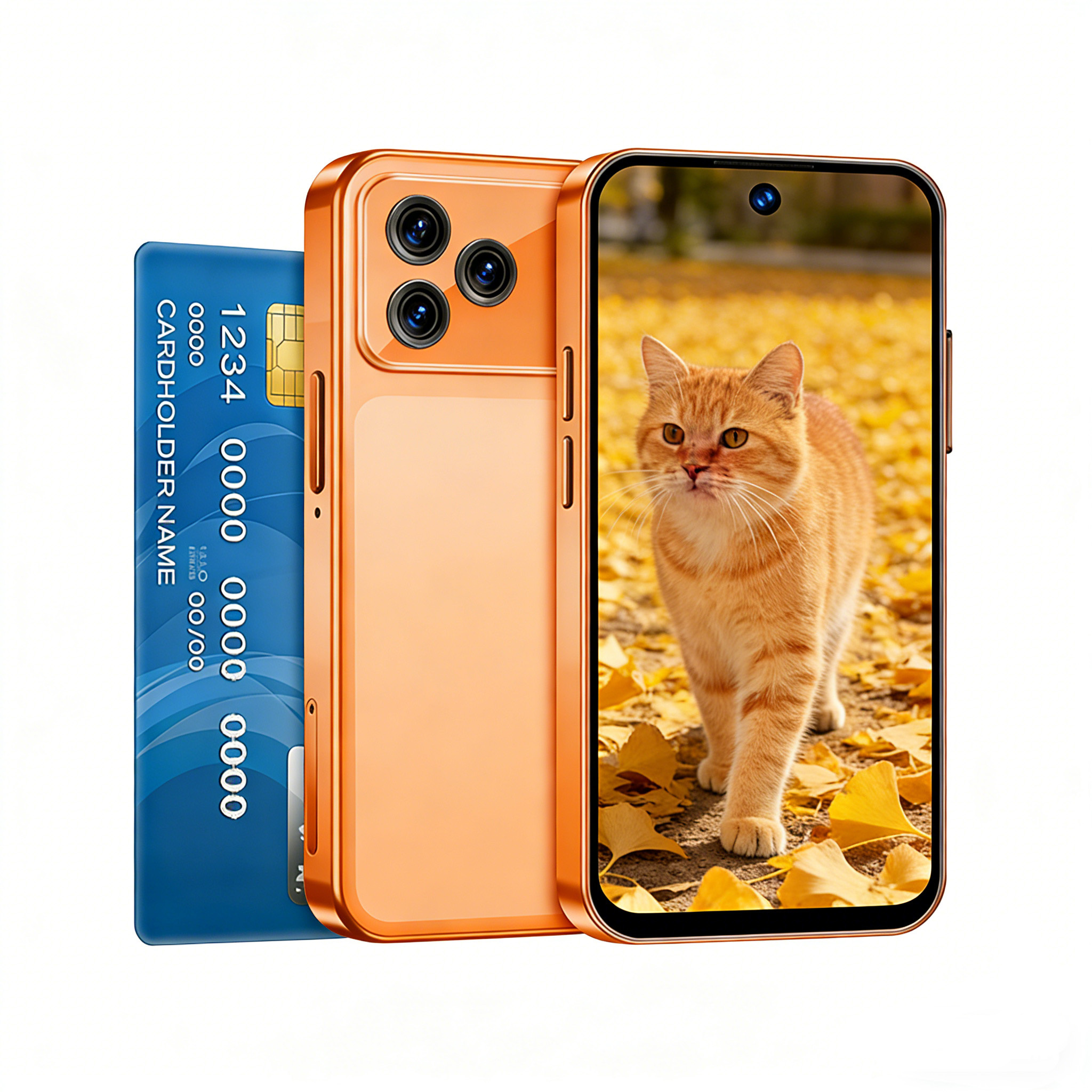 3.7 Inch Mini Phone 4gb+64gb 13 Dual Camera 3g Network Lightweight Easy To Carry For Surprise Gift