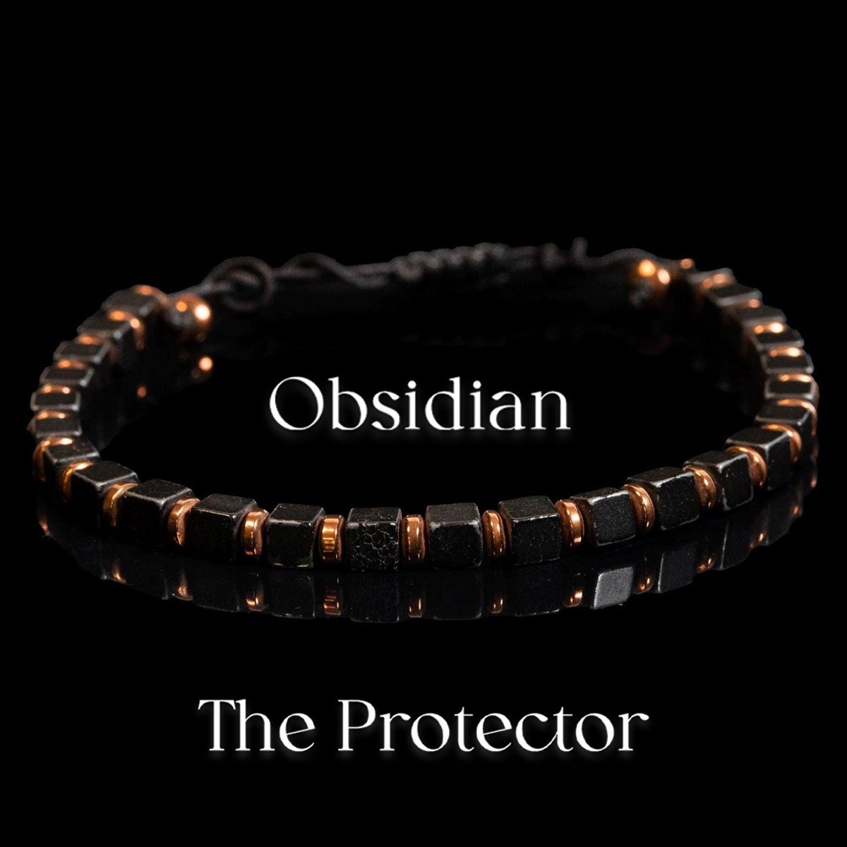 TEMU Pulsera de cuentas cuadradas de estilo vintage, que tu aura y desvía las cosas malas. Joyería de cuerda trenzada elástica a , adecuada para uso