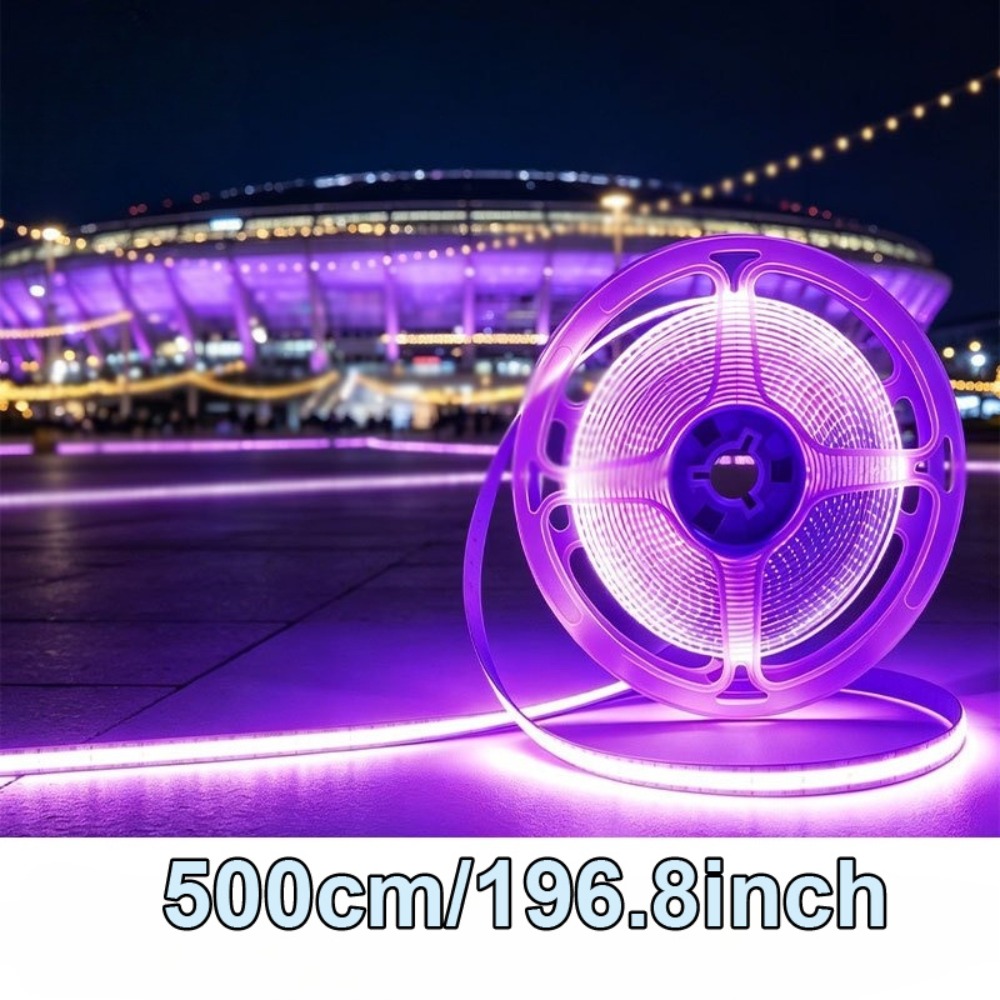 TEMU Lqhzmyy Lqhzmyy Usb-powered Cob Light Strip, In Lengths, With Flexible And Design, Suitable For Stairs, Wardrobes, Cabinets, Ceilings, Lighting,