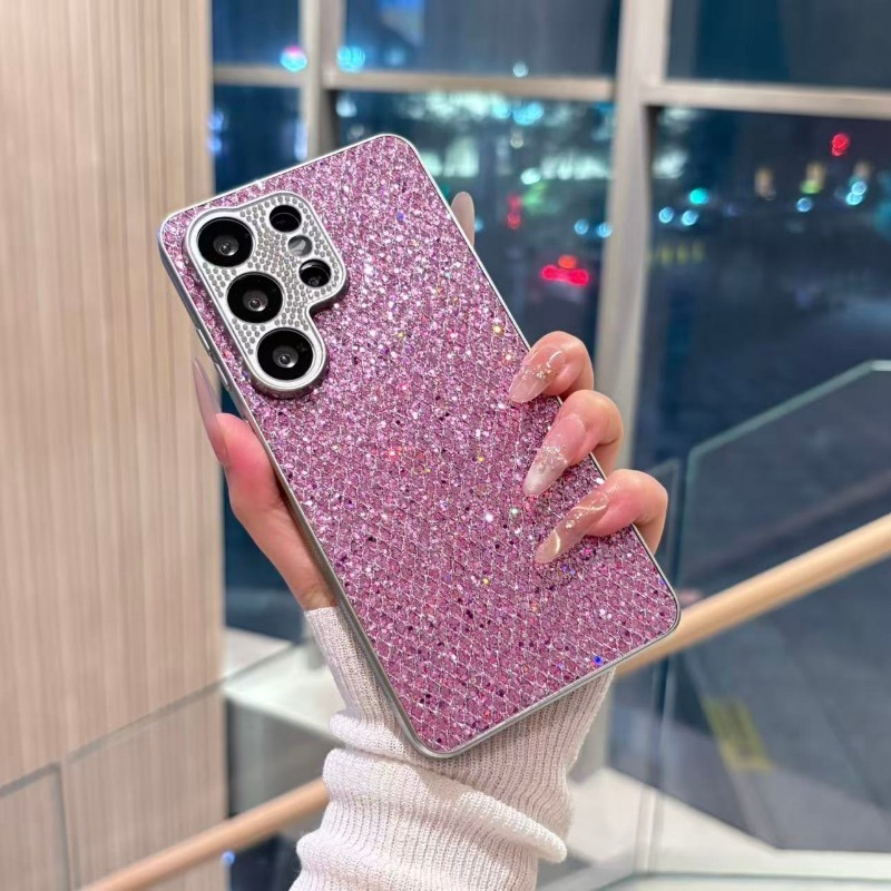 TEMU Phone Case: Fashionable Creative Glitter Phone Case For Galaxy S26 Ultra S25 Plus S24 S23 A14 A16 A24 A36 A53 A56 A37 A57, Shockproof Protective