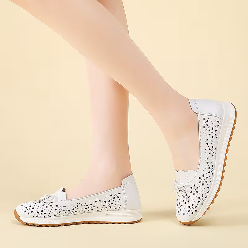 retro lace hollow womens shoes lightweight and breathable flat shoes comfortable mother shoes slip on casual shoes women shoes sneakers details 9