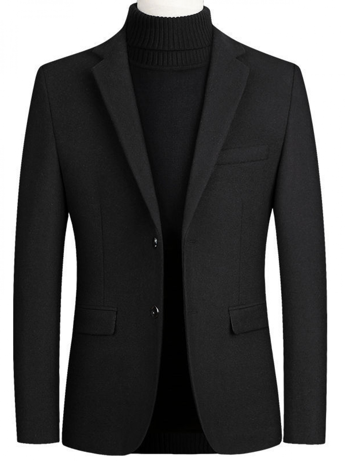 mens black winter dress coat Everlane Made In Italy Ballet Flat In Black Leather, Size 6.5