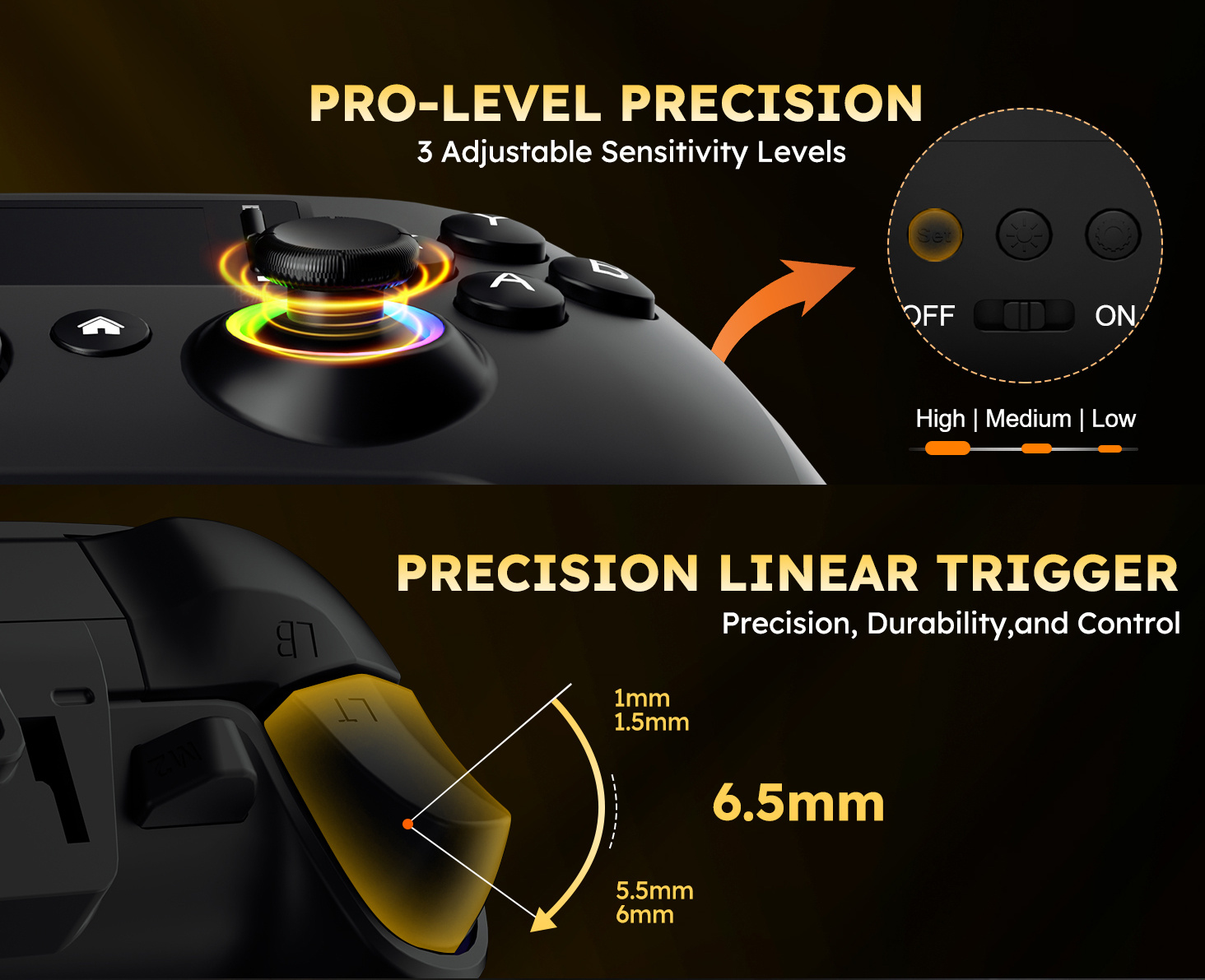 interactive wireless gaming controller touchscreen - Temu