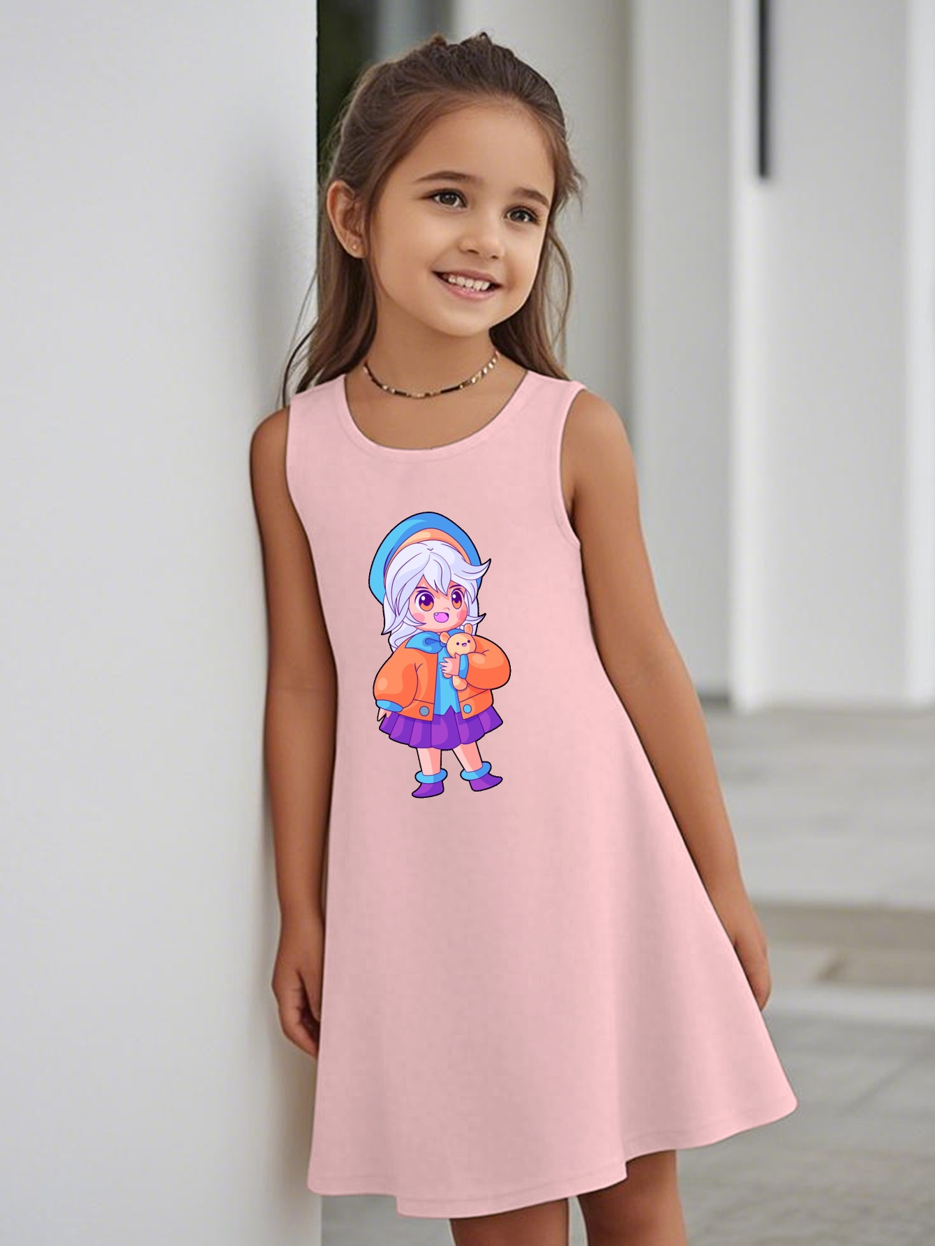 girls vibant color sling tutu dress puffy cute sleeveless - Temu Australia