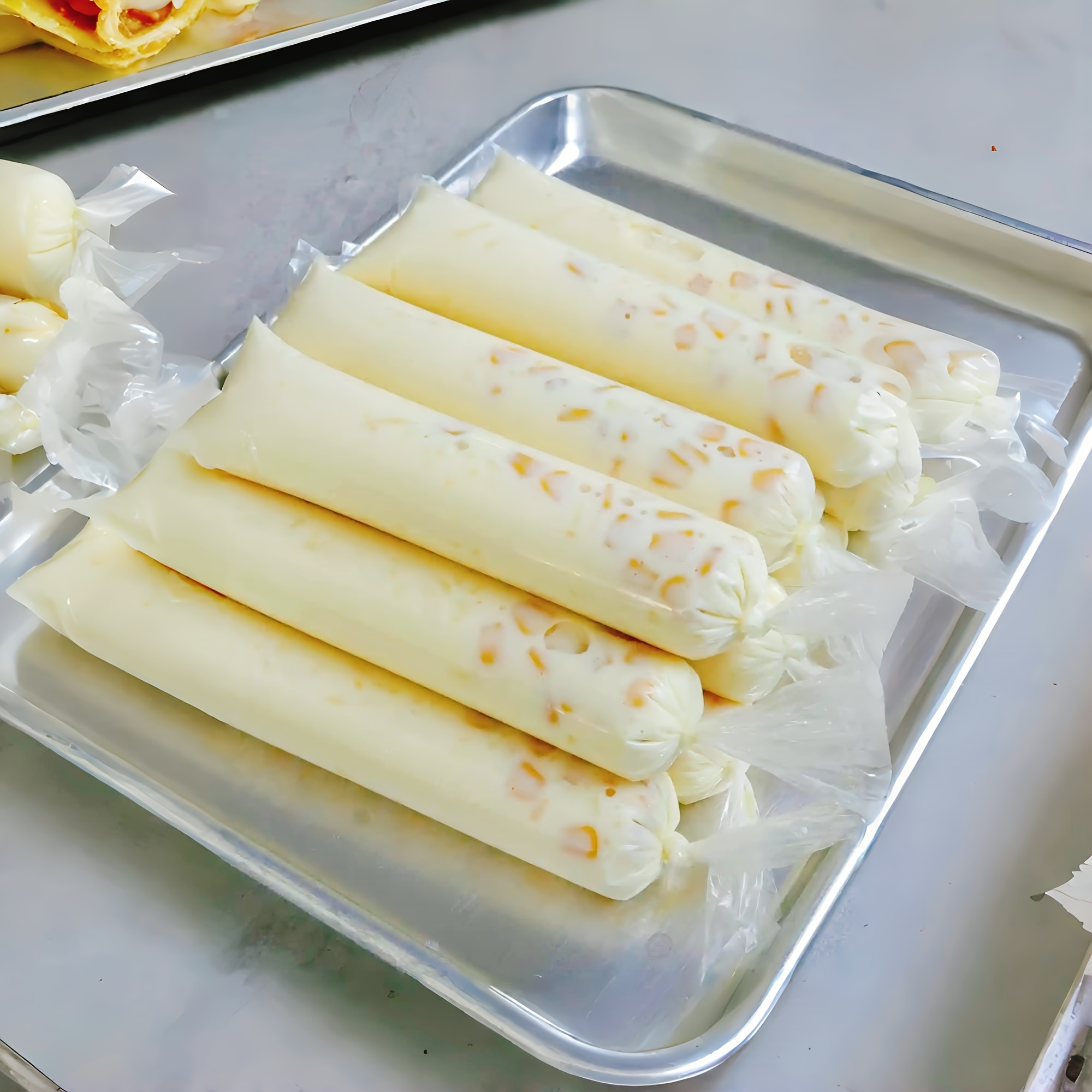   50 sacchetti per   - sacchetti trasparenti per la conservazione di    , sacchetti per congelatore di gelato per regali di festa di natale/capodanno