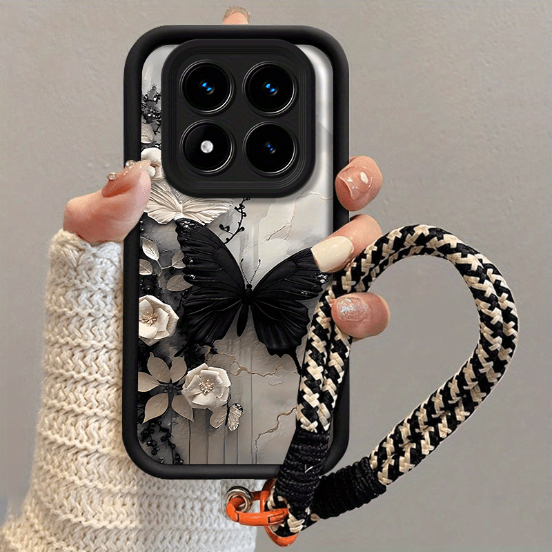 E-shop Handyhülle - Atmungsaktive Landschaft Handyhüllen für Xiaomi Redmi Note 14 Pro 5G, mit einem Schlüsselband, passend für alle Geschlechter.