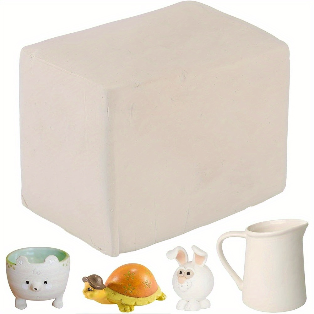 

Air Drying Ceramic Modeling Clay, 498.95g, Non-toxic Self-curing, All- Art Clay For Diy Crafts, Adult Ceramic Courses