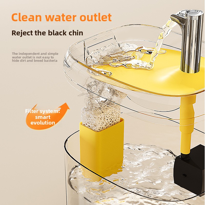 1.5L Large Capacity Automatic Pet Water Fountain