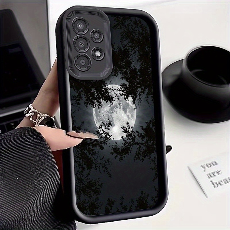 TEMU Phone Case: Night Moon Landscape Pattern Phone Case For Galaxy A05s/a13/a14/a15/a23/a24/a25/a32/a33/a34/a35/a52/a53/a54/a55/s20/s21 Fe/s22