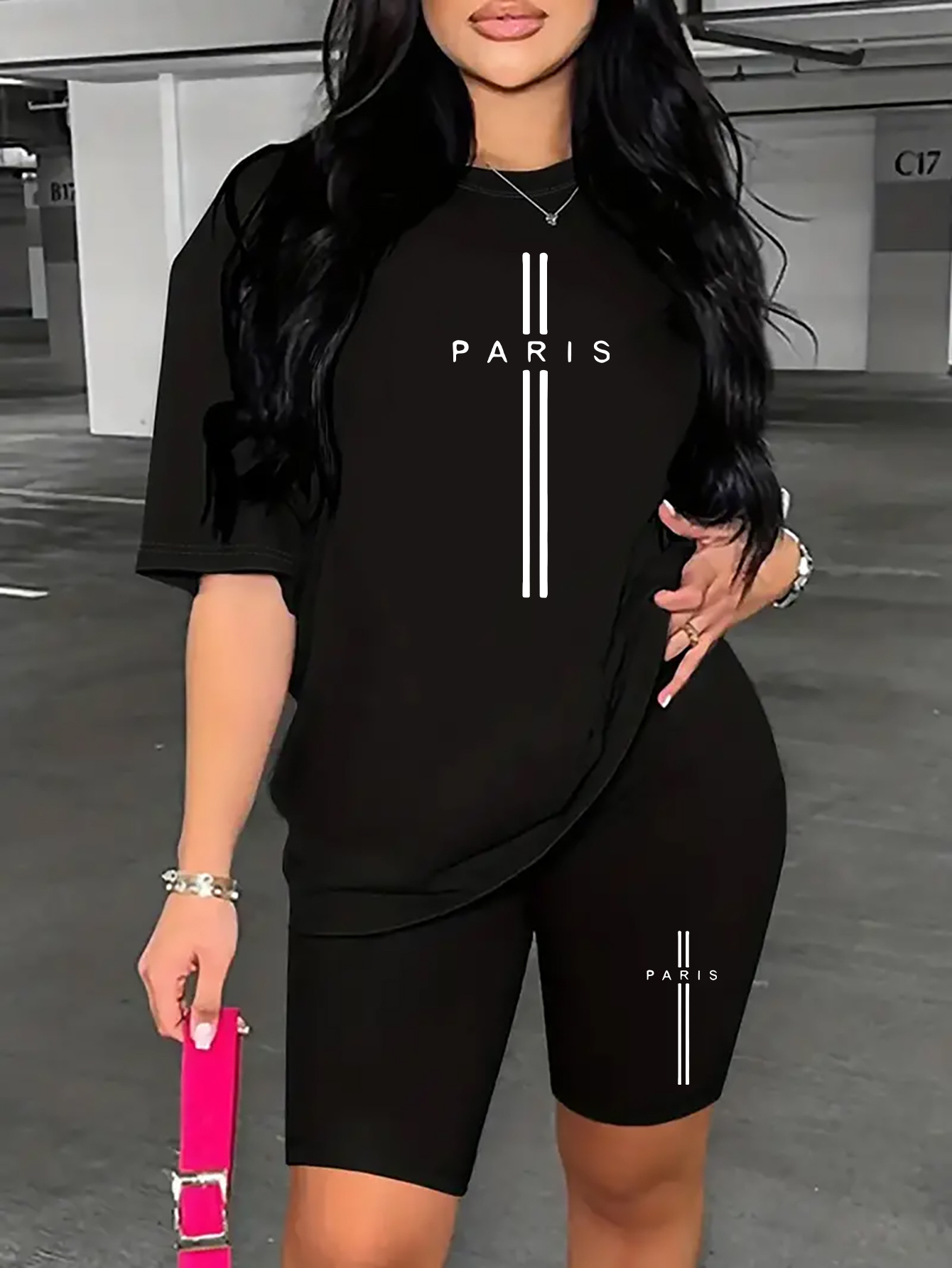 piezas conjunto traje deportivo casual camiseta Temu El Salvador