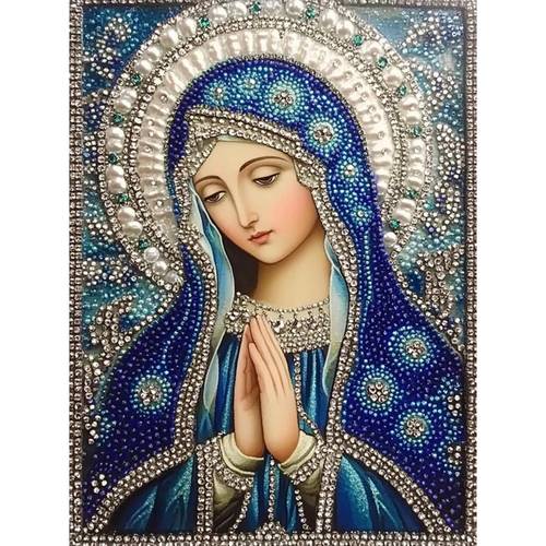 30x40 81x15 75in mary praying kit for adults mary painting religious crystal diamond painting for beginners home wall decor