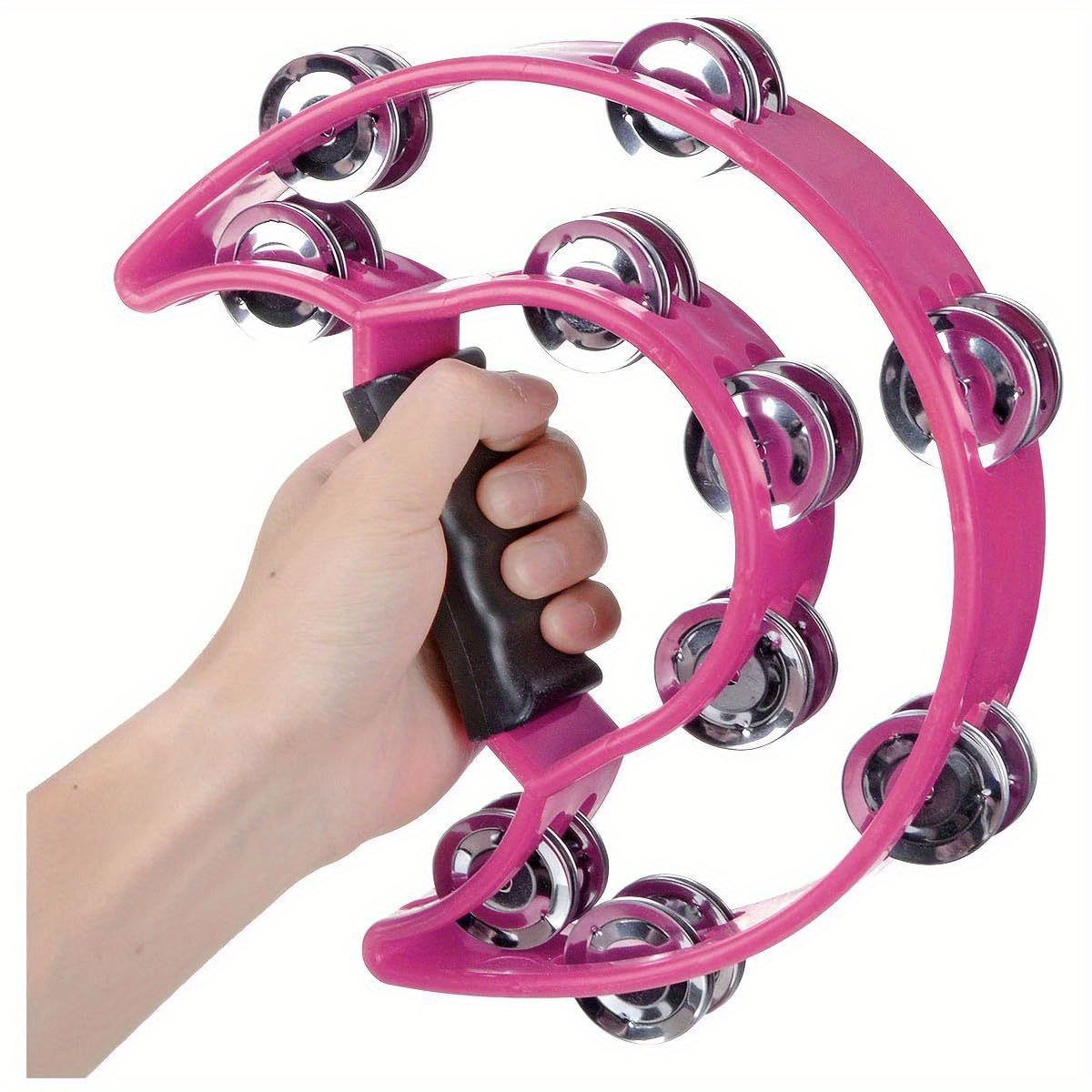 Tamborines Musical Instrument Adult EastRock Tambourine