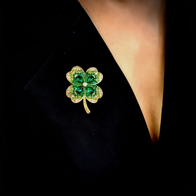TEMU Un broche versátil de de hojas europeo y americano con un de de