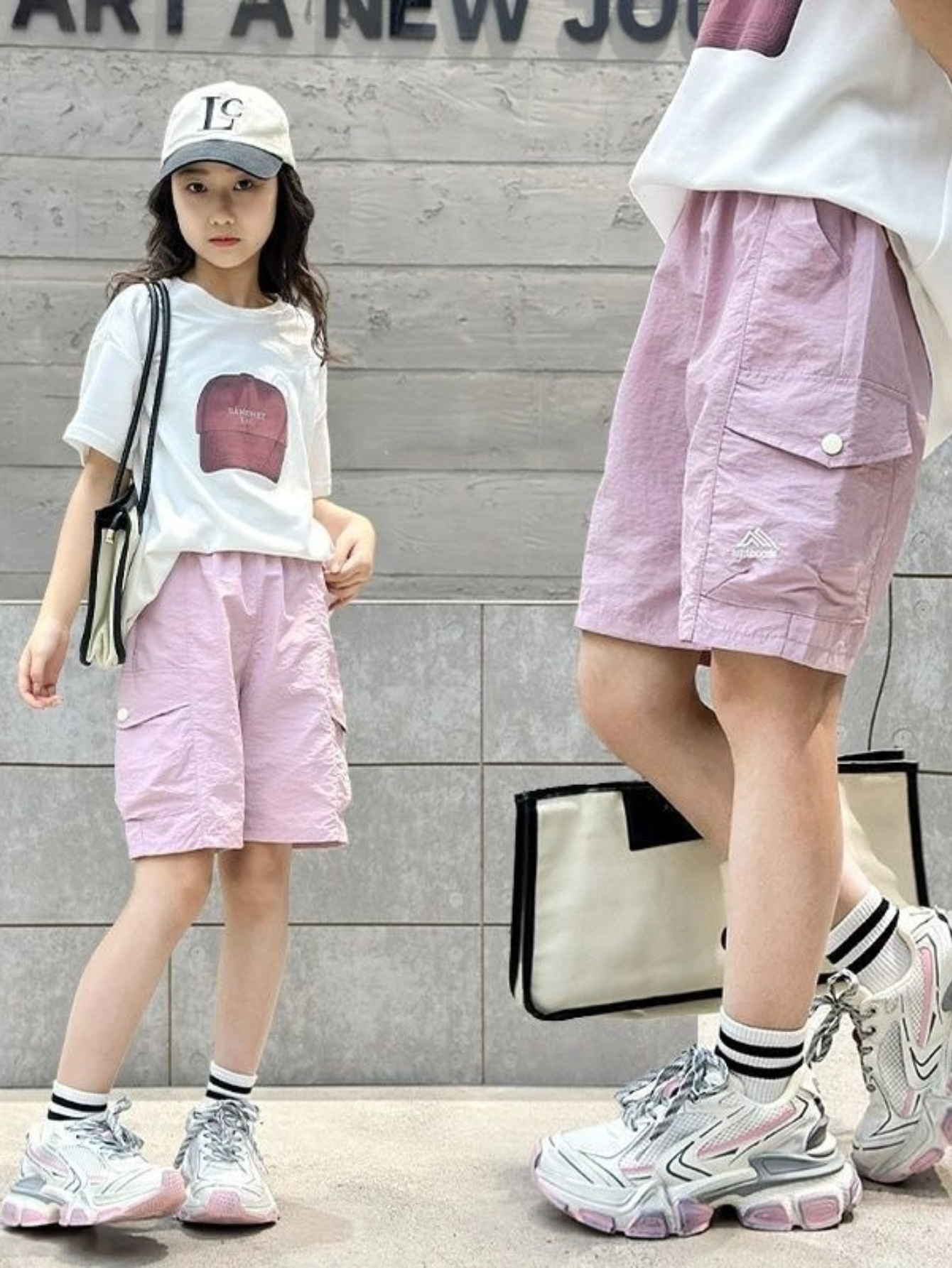 girls cargo shorts 2026 summer new casual all match trendy athletic chic quick dry cargo bermuda shorts for outdoor