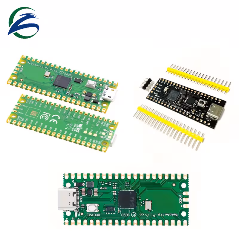 לוח פיתוח pico – דו-ליבתי , מיקרו-בקר arm -m0+ 264kb, צריכת חשמל נמוכה, ביצועים גבוהים, תואם ל- ide ו-csdk, אלקטרוניקה תעשייתית, ללא סוללה, ללא לייזר, ללא ספק כוח פרטי מוצר 0