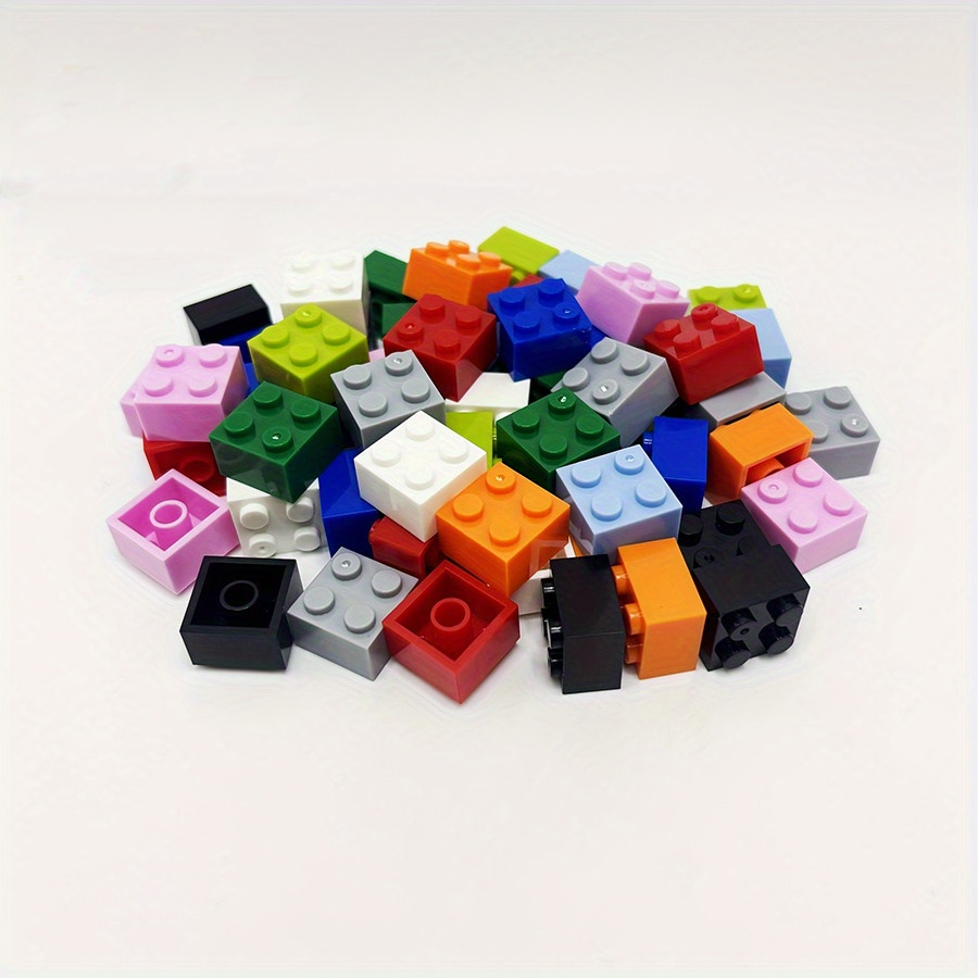 30pcs Dot Thick Bricks Building Blocks 3003 Educational Creative Bulk Set Bricks Toy