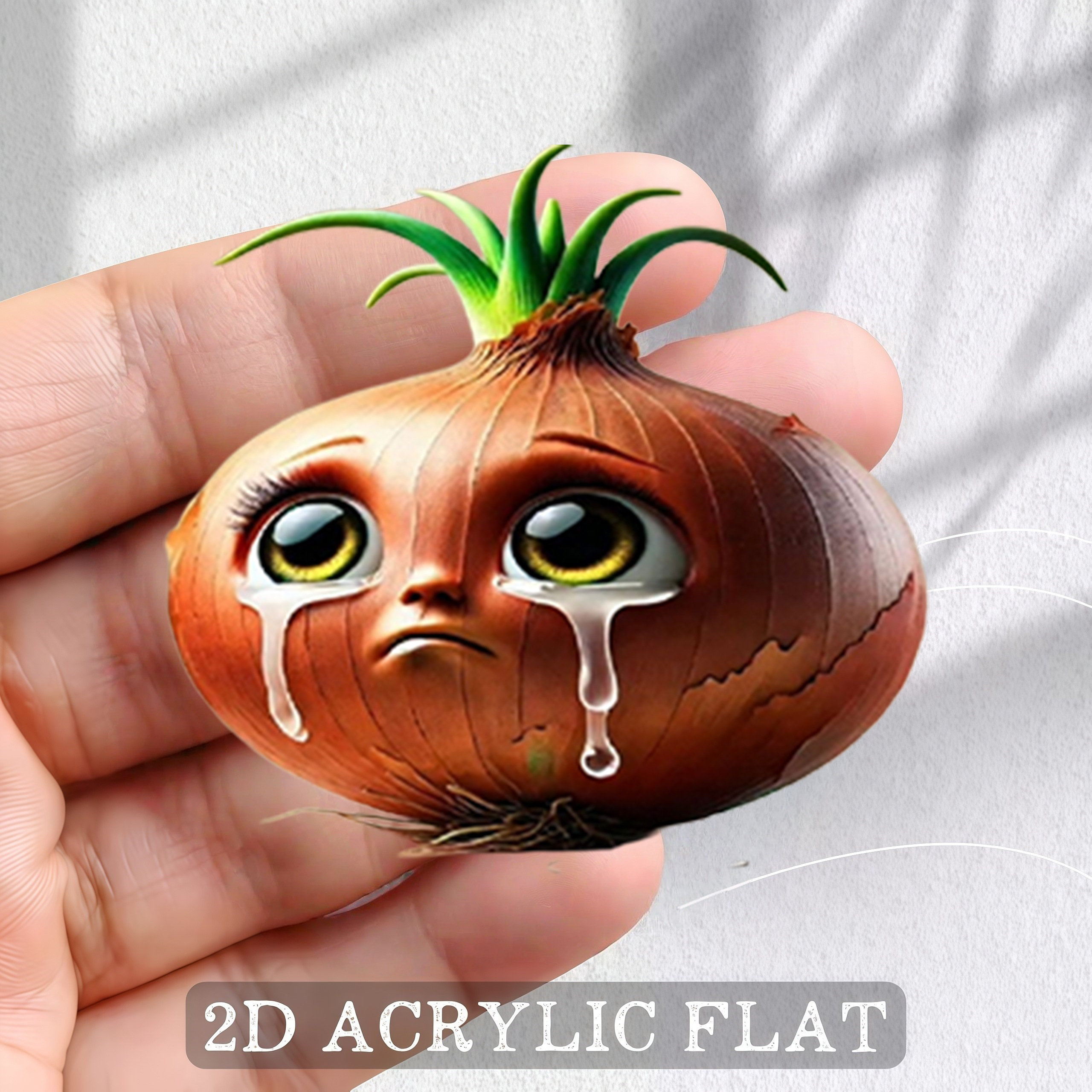 TEMU 1pc 2d Flat Printed Refrigerator Magnet Decorative Sticker, Refrigerator Magnet, Bright And Long-, Stable Adsorption And Not Easy To Fall Off,