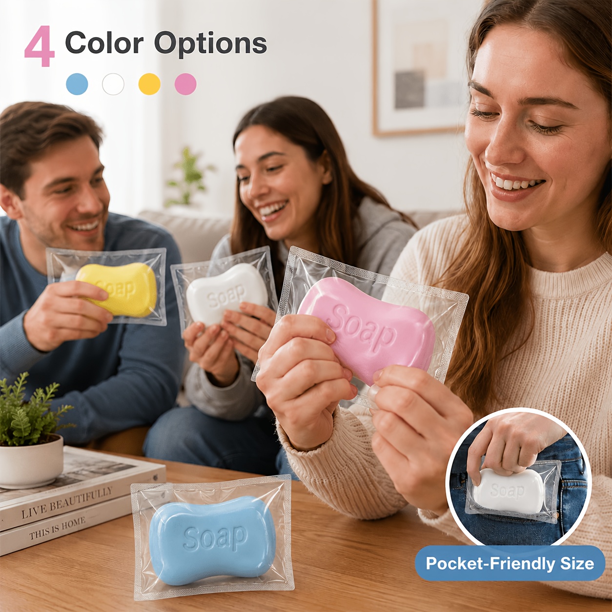 imagen del artículo 2 piezas de   squishies de jabón de simulación, 2 piezas aleatorias de 4 estilos,  s y masticables,     y  , estilo  , decoración de escritorio, regalo de  , regalo de  , pequeño regalo para   de  , colores aleatorios