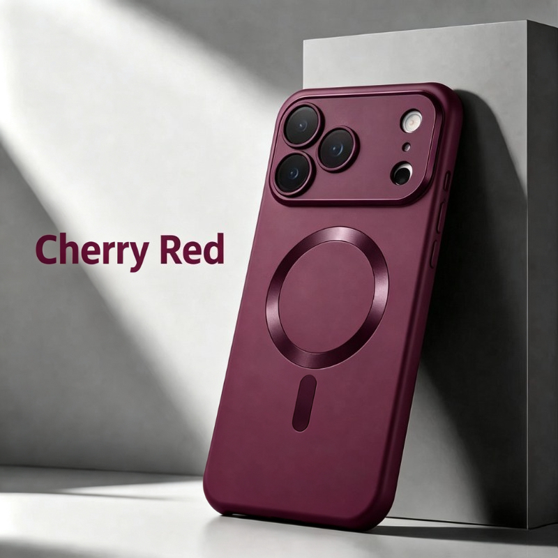 TEMU Phone Case: New Phone 18 Series Phone Case, Luxurious Metal Paint Magnetic Suction Suitable For Iphone 18/17/16e/15/14 Plus/11/12/13 Pro Max