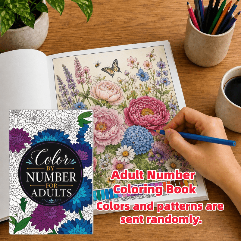60-page Adult Coloring Book Suitable For Adults & - Number Of Animal, Flower, Landscape Pages With Random Patterns | Drawing Activity Book For, Gifts For Adults,, Artists (halloween & Christmas)