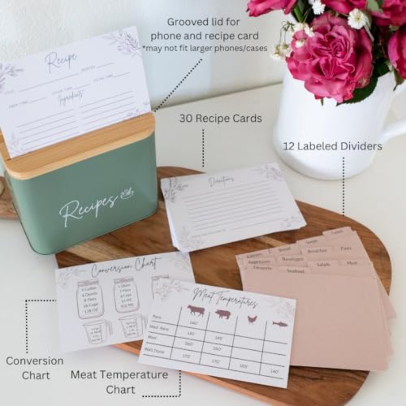 recipe binder for 4x6 cards Recipe Card Binder