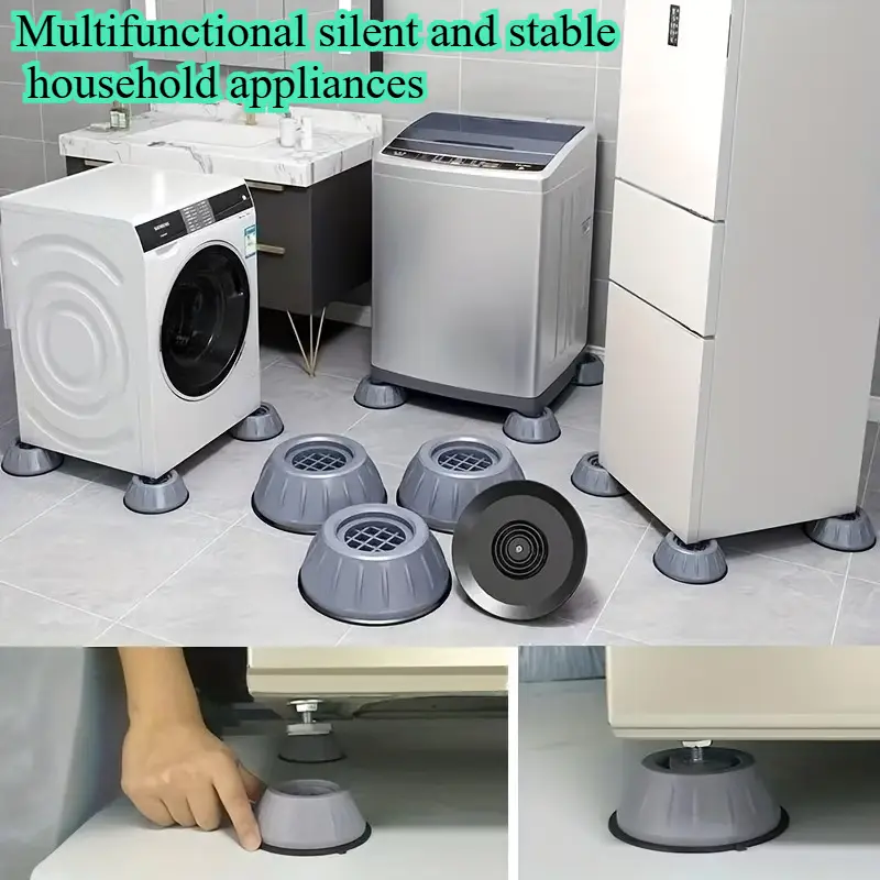 4pcs heavy duty washing machine noise - Temu Oman 4pcs heavy duty washing machine noise - Temu Oman