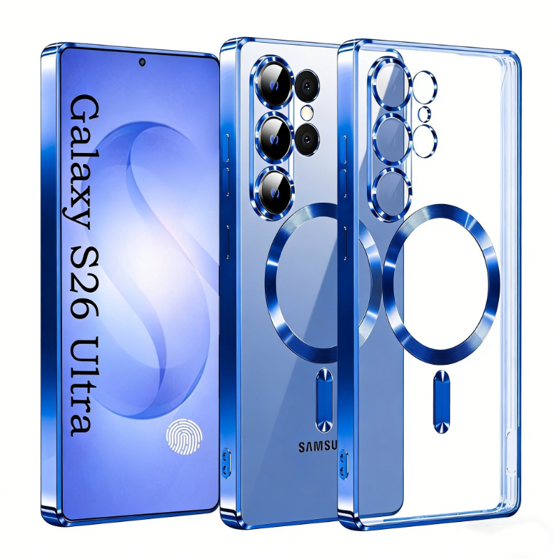 TEMU Phone Case: Case For Galaxy S26 Ultra, [compatible With Magsafe][full Camera Cover] Slim Luxury Phone Case For Galaxy S26 Ultra S25 Ultra S25 Fe