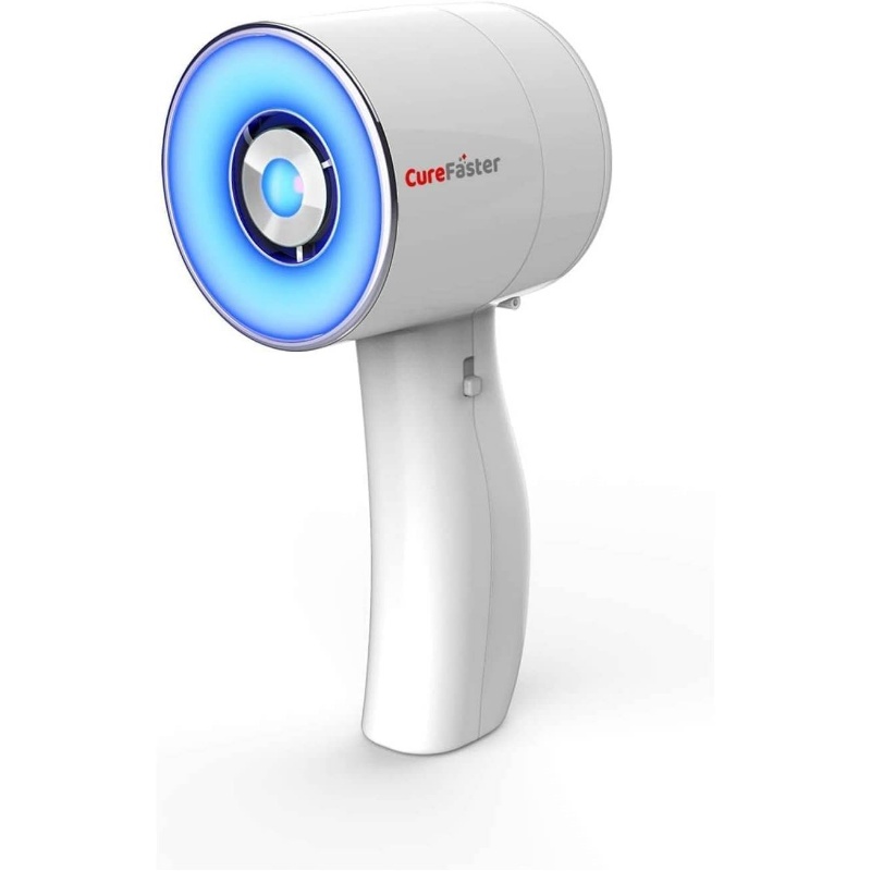 Medical Wound Care Device with Blue Light Technology & Faster Healing - Non- Treatment for Diabetic, Pressure Ulcers, Bedsores, Acne & Chronic Wounds - Light Beige-Safe, Easy-to-Use Wound Seal Closure System for Home & Hospital Use - Professional Medical Supplies, Diabetic Ulcer, Compact Design, Durable Material, Skinfriendly Design, Ulcer, Medical Supplies And Equipment, Wound Care Supplies, First Aid Supplies, Xeroform Gauze X, Ostomy Supplies, Boil And Cyst, Ulcer