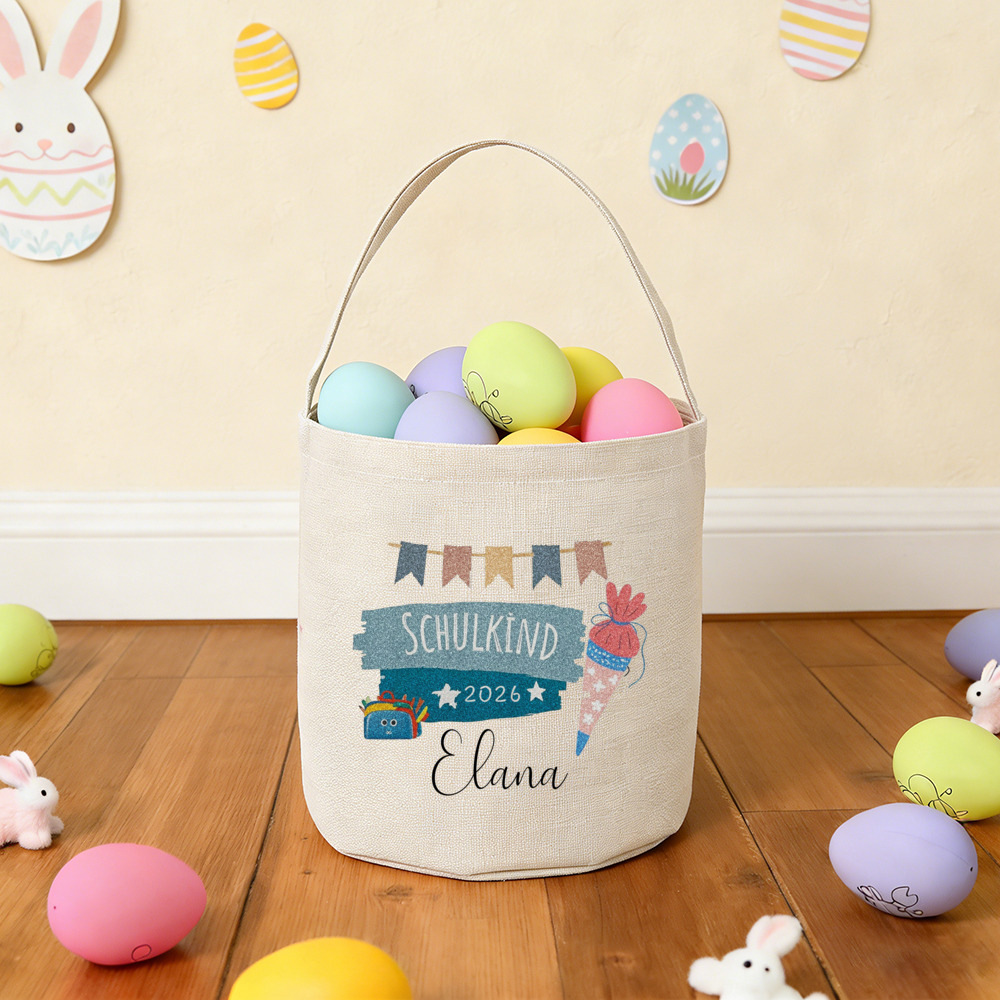 Image of Gift For Her/him Large Customized Schulkind 2026 Tote Bag Suitable For Back-to-school, Graduation & Birthday Parties - German-themed Bag With School, Gift For, Easter, Celebrations ()