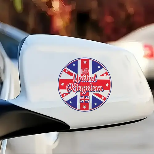 6pcs british car decals waterproof uv resistant scratchproof vinyl stickers self semi for motorcycle car exterior glass metal patriotic automotive exterior accessories vinyl car stickers vehicle decoration patriotic design motorcycle stickers cartoon stickers durable stickers decorative stickers auto