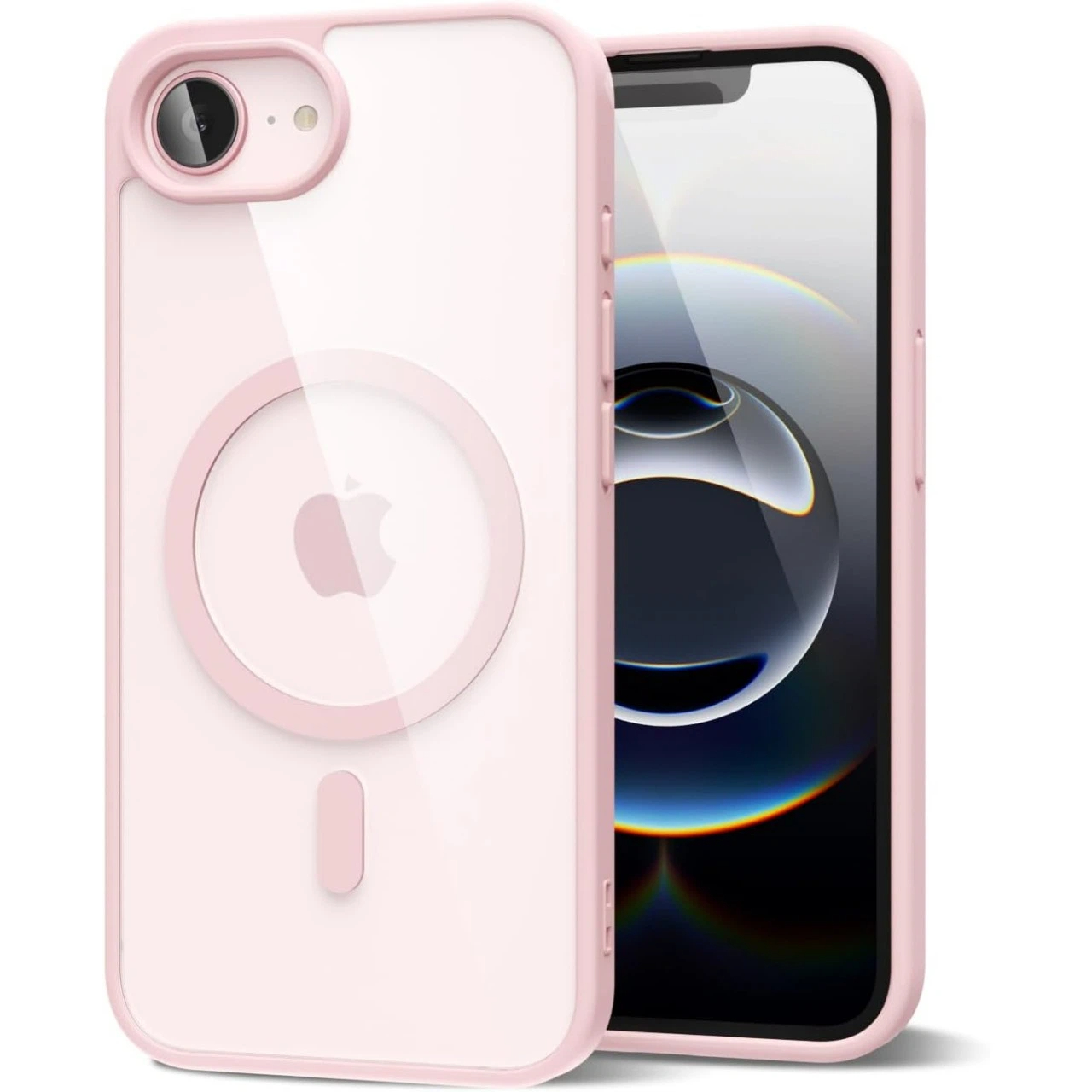 TEMU Coque de téléphone : Étui universel transparent pour iPhone 17E/16E, compatible avec , étui de téléphone transparent et léger, bordure souple et