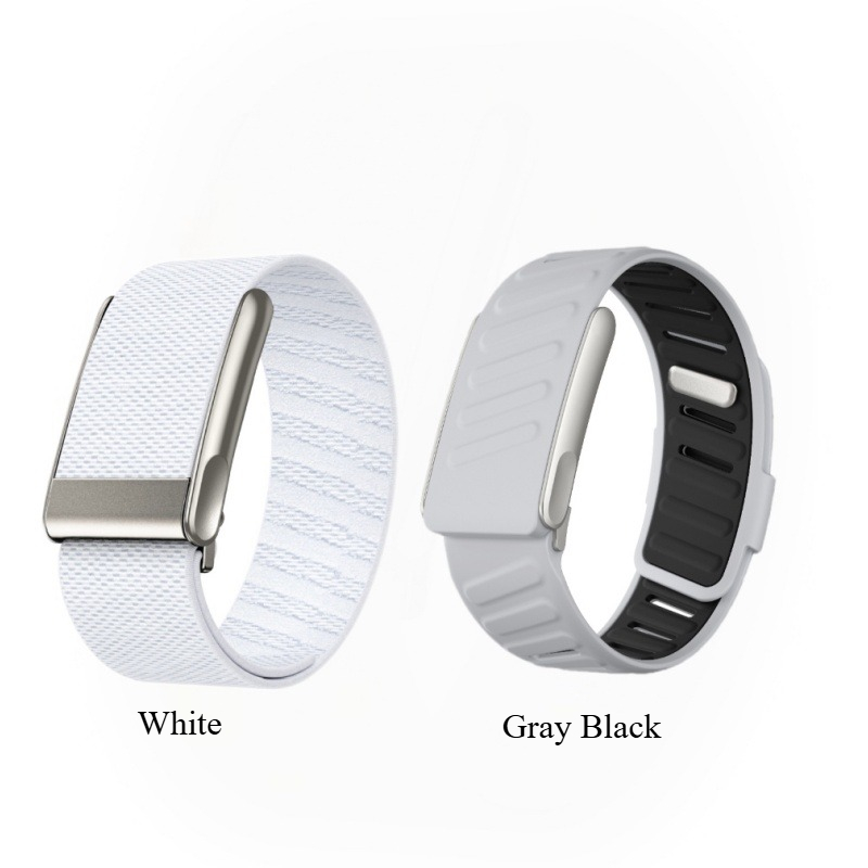 2 pièces Bracelet Réglable en Silicone Liquide/Nylon pour Whoop 5.0, Style Mixte - Polyvalent Fitness/Natation/Extérieur/Décontracté, Accessoire Sport & Loisir Unisexe