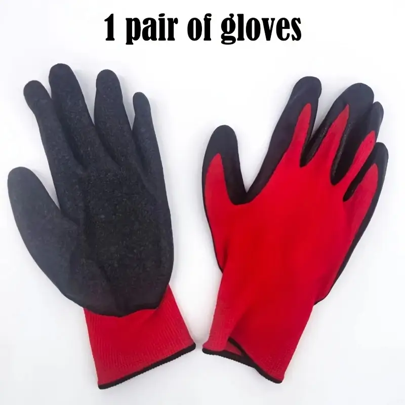 24pcs 12 pairs nylon glove set flexible wear for heavy lifting and outdoor use 2