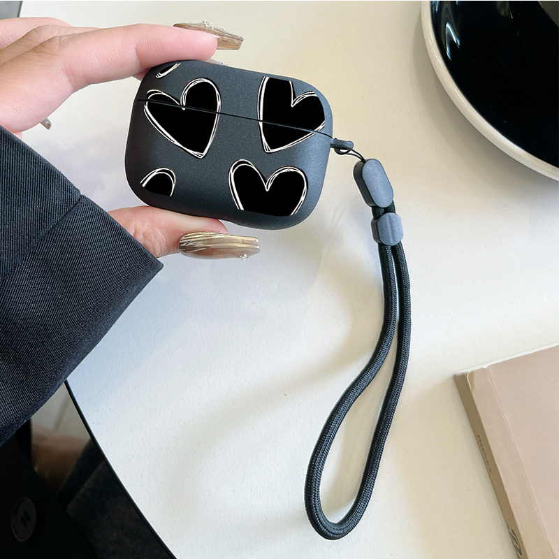 TEMU Designed For The For For Airpods Pro (3rd Generation), This New Anti-loss, Non-slip Frosted Case Features A Stylish Pattern. Compatible With For