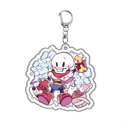 Anime Goods Anime Acrylic Keychain - Cute Y2K Cartoon Ornament Bag Pendant Car Key Pendant, Perfect Gift for Fans, Cosplay Additions Car Key Bag Backpack Key Ring Additions Creative Student Gift