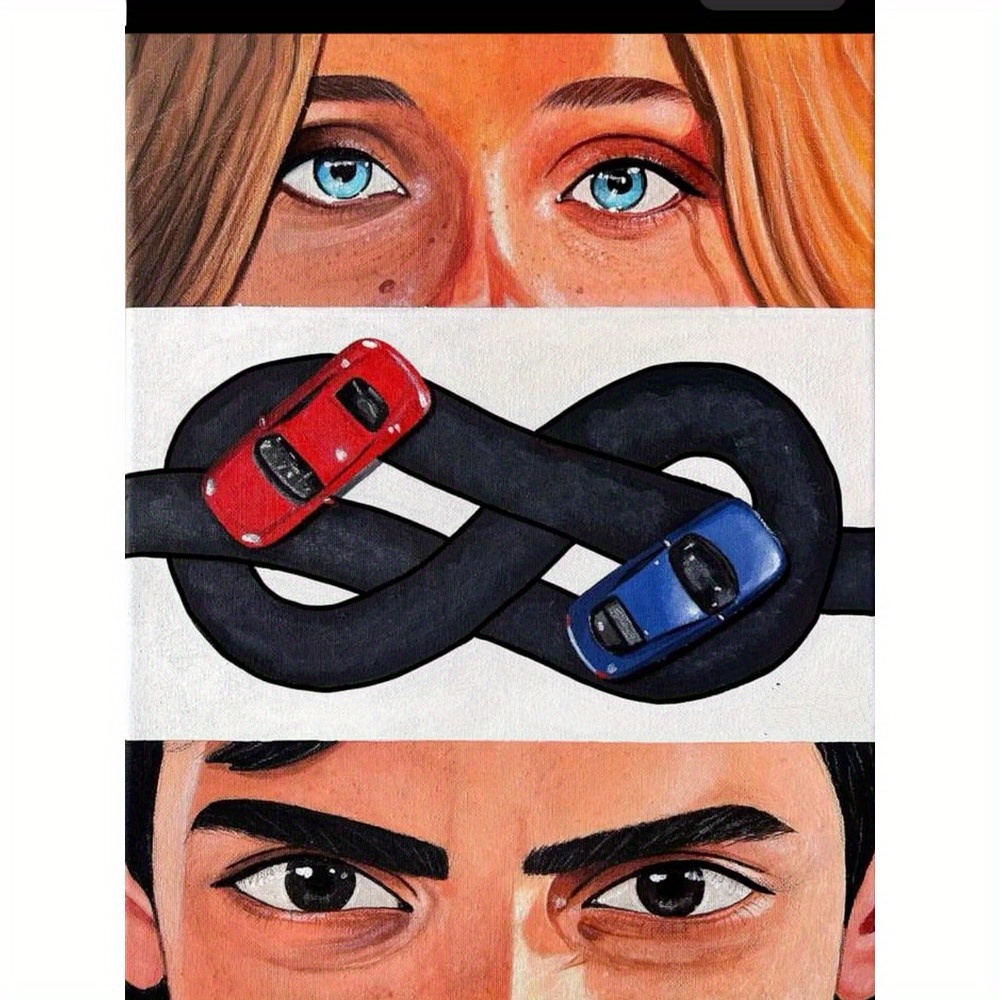 TEMU Diy Diamond Painting Kits For Adults My Fault 5d Kits, Diamond Painting Kits, Synthetic Gemstone Arts And Crafts For Beginner Home Wall Decor