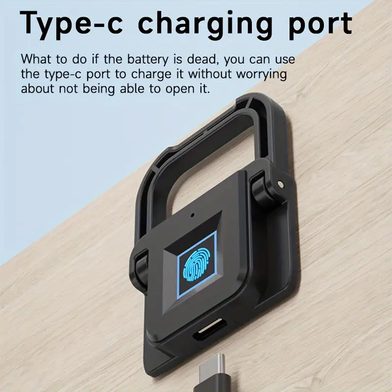 Smart Biometric Keyless Hidden File Drawer Wardrobe Lock, Fingerprint Cabinet Lock, Secure Electric Lock, Diy Wooden Furniture, Suitable For Home Office.