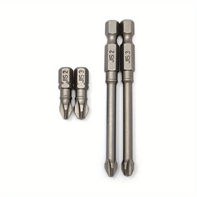 7pcs jis japanese   driver set with 1 2 3 screwdrivers short long bits 1   heavy duty chrome vanadium steel s2 steel construction magnetic impact resistant bits for professional mechanics   machinery   remove fasteners manual tool kit diy tools precision screwdriver   construction home   automotive repair Product details 3