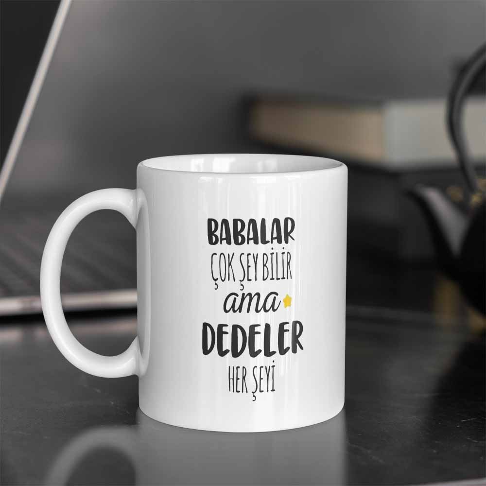 1pc 11oz "grandpa Knows All" Turkish Coffee Cup -