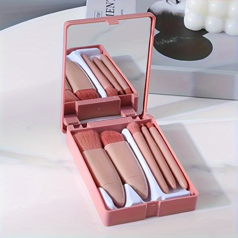 

Makeup Set - Includes Foundation , , Blush And Lip , And -, -in - , For Carrying Makeup, 5- Set