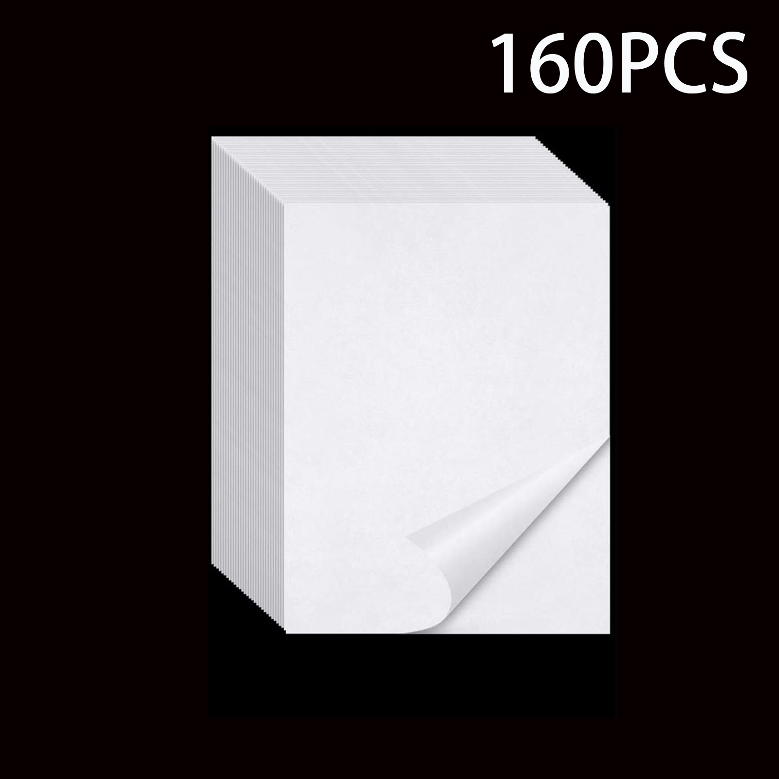 TEMU 160pcs Of Double-sided Release Paper For Diamond Painting, Serving As A Replacement Cover That Prevents Dirt, Ideal For And Embroidery Tools,