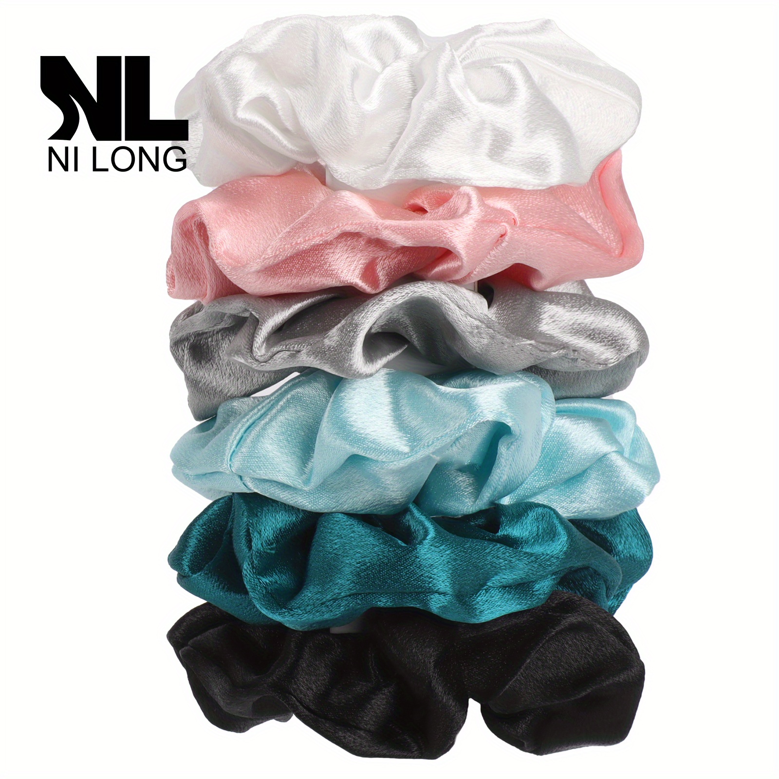 ladies thick elastic satin hairband
