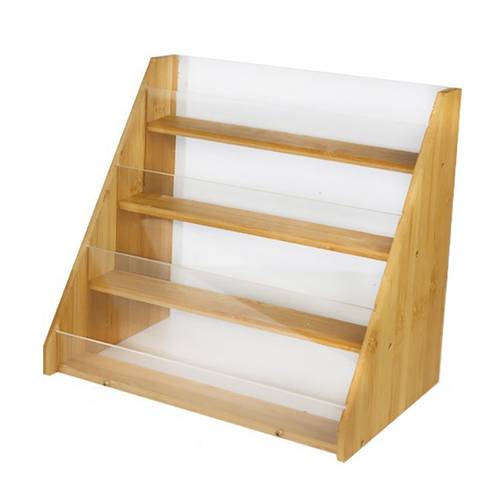 4 tier retail display riser market craft fair display rack candle soap display stand for craft shows countertop display rack for tumblers