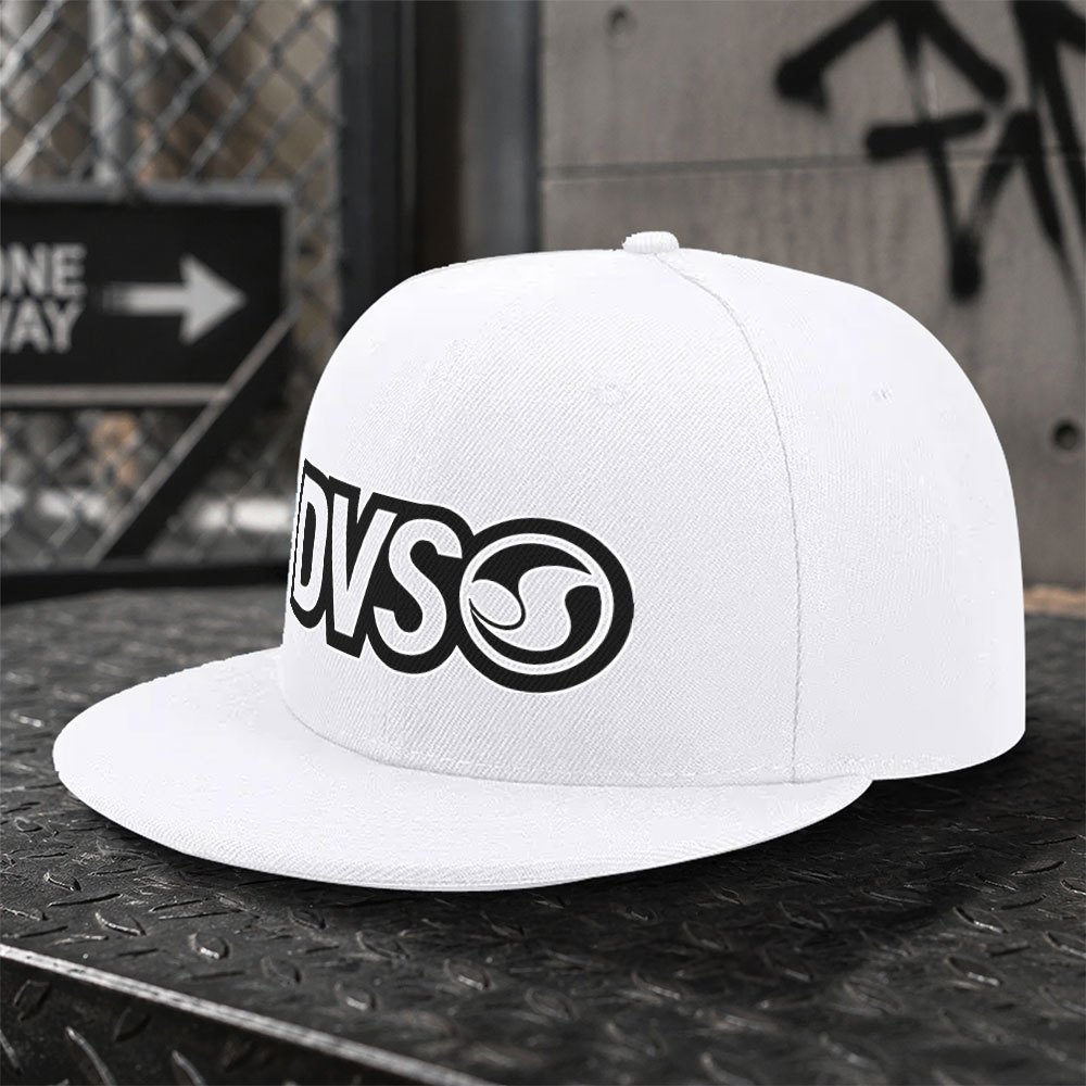 TEMU New Dvs Flat Brim Baseball With Adjustable Closure Design, A Trendy Fashion Item Suitable For Daily Commuting Or Parties, Unisex, A Perfect Gift