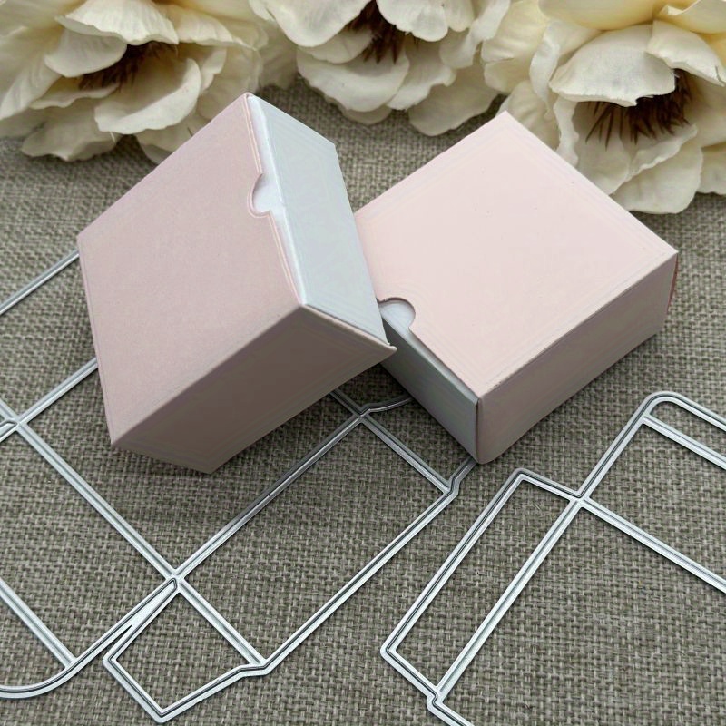 

1pc 3d New Gift Box Metal Cutting Dies Stencils Die Cut For Diy Scrapbooking Album Paper Card Embossing