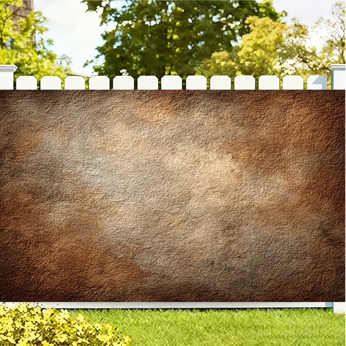 Rustic Textured Style Photo Booth Background Party Decoration Banner