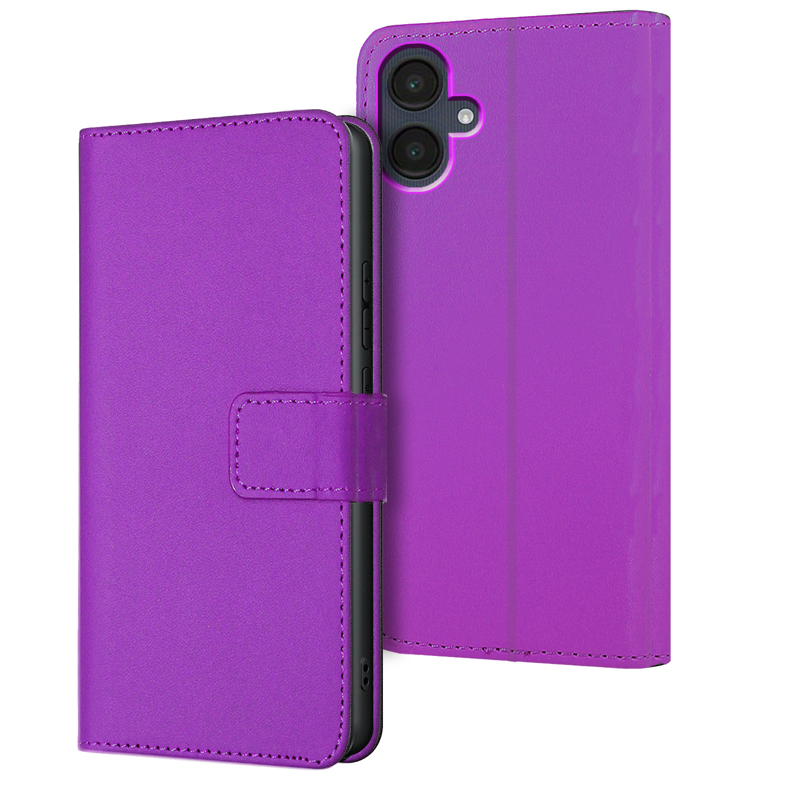 TEMU Phone Case: For For Galaxy A07/ A06 Case, Synthetic Leather Wallet Case, Flip Case With Card Holder And Magnetic Buckle, Cover