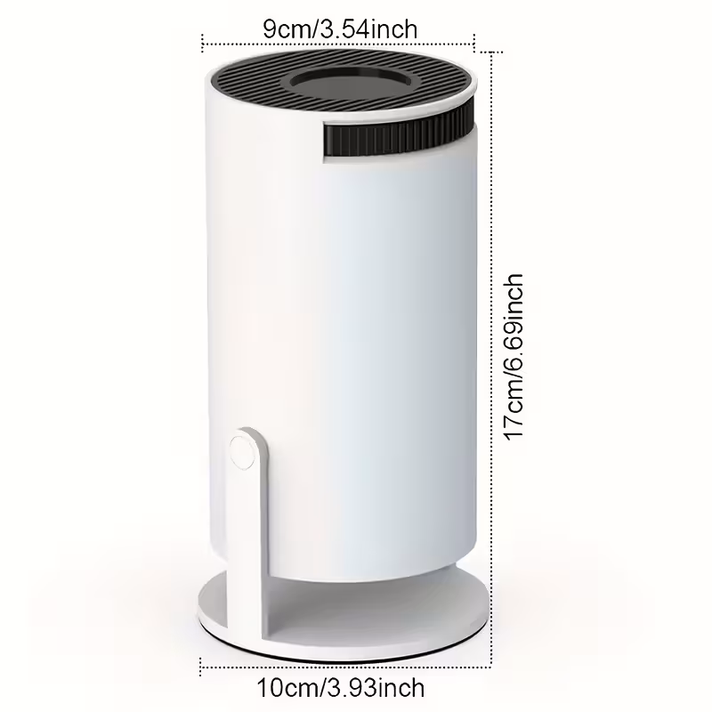 2025 geüpgradede hy300pro mini projector met wifi en bluetooth, draagbaar native 720p, 4k ondersteuning/decodering, automatische keystone correctie, ° rotatie, voor thuis & buitengebruik 11 5