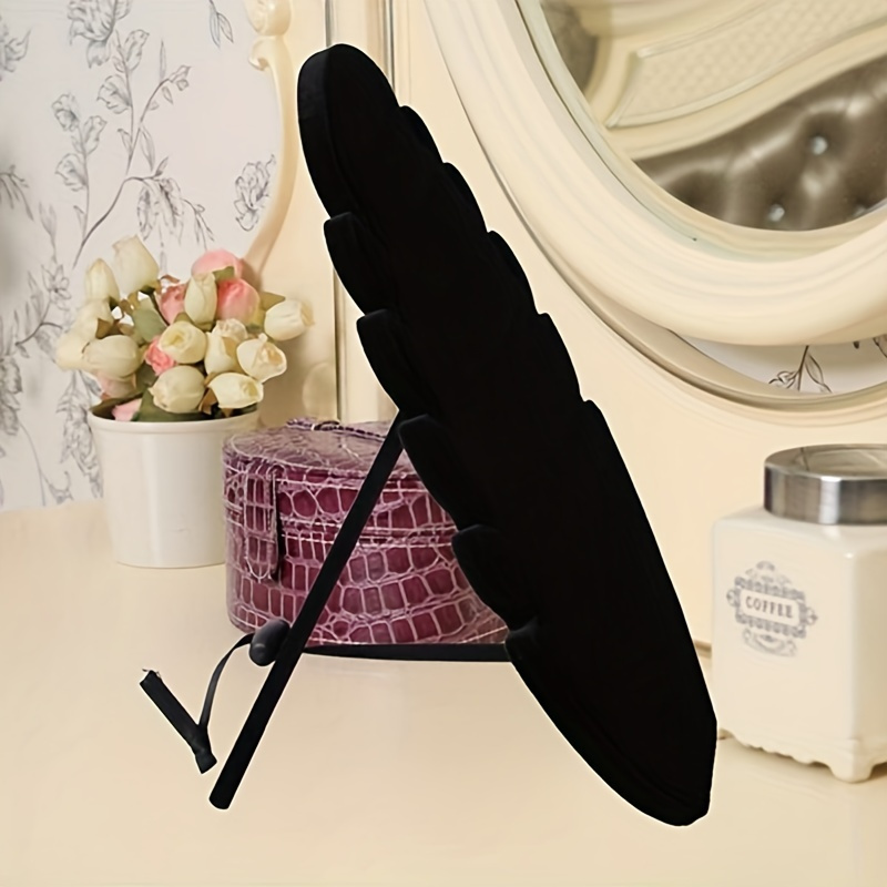 3pcs black velvet jewelry display rack with multiple hooks durable plastic necklace bracelet organizer for   salon   free storage   tower jewelry display for selling boutique essentials   Product details 4