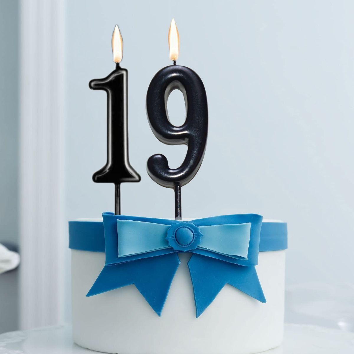 France Décor Shop | Bougie Numérotées Rose, Bleu, N°9 - 1 X15 Blister